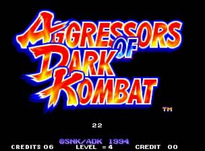 Screen ze hry Aggressors of Dark Kombat