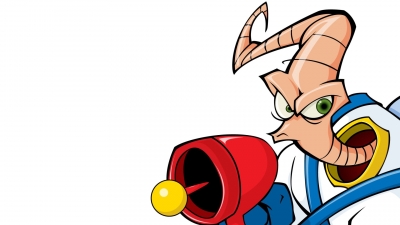 Artwork ke he Earthworm Jim 2