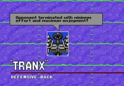 Screen ze hry Mutant League Football