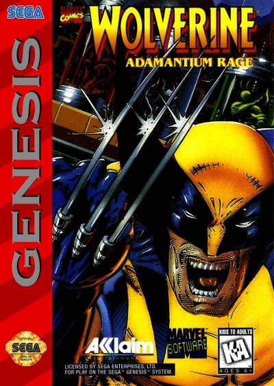 Obal hry Wolverine: Adamantium Rage