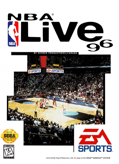 Obal hry NBA Live 96