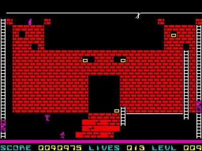 Screen ze hry Lode Runner
