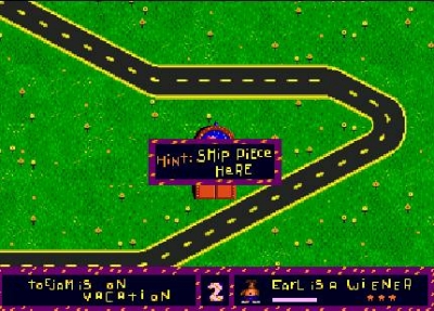 Screen ze hry ToeJam & Earl