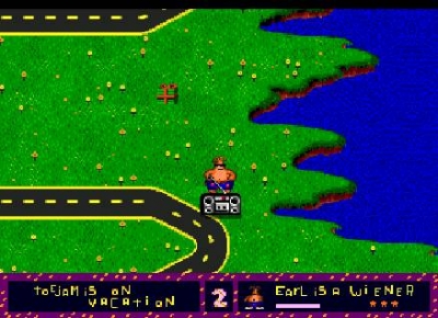 Screen ze hry ToeJam & Earl
