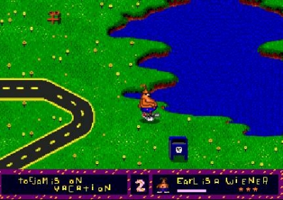 Screen ze hry ToeJam & Earl