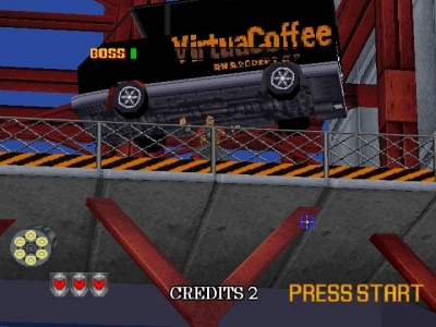 Screen ze hry Virtua Cop 2