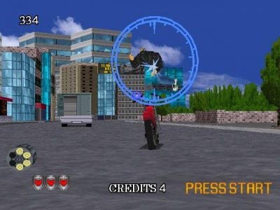 Screen ze hry Virtua Cop 2