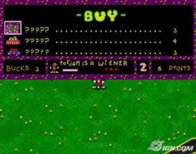 Screen ze hry ToeJam & Earl