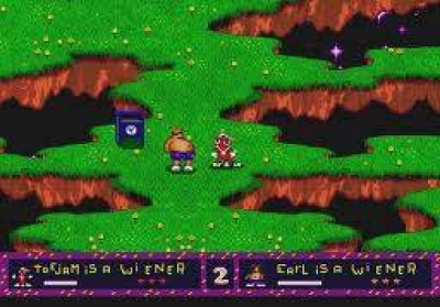 Screen ze hry ToeJam & Earl