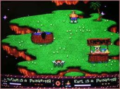 Screen ze hry ToeJam & Earl