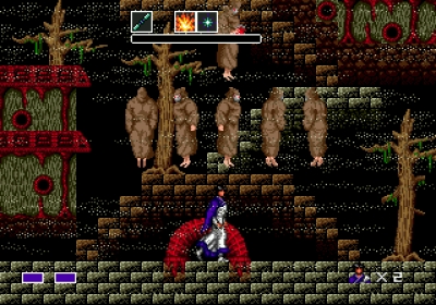 Screen ze hry Mystic Defender