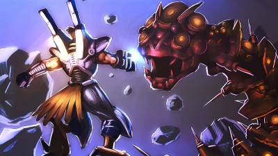 Artwork ke hře Alien Soldier