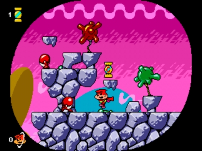 Screen ze hry Cosmic Spacehead