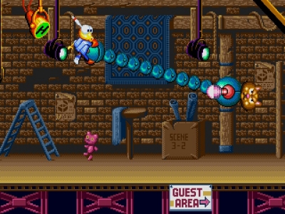 Screen ze hry Dynamite Headdy