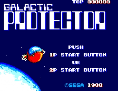 Screen ze hry Galactic Protector