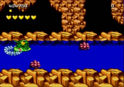 Screen ze hry Battletoads