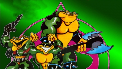 Artwork ke hře Battletoads