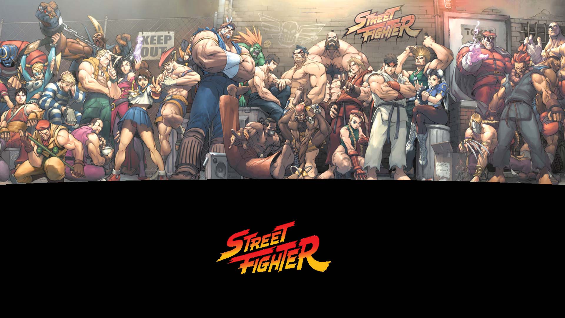 Street Fighter игра рисунок скачать