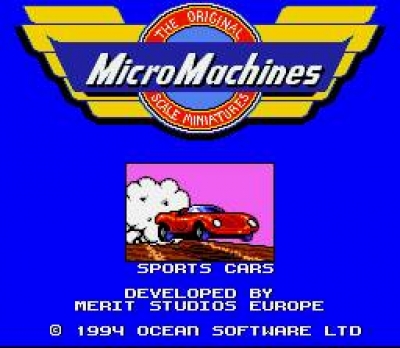 Screen ze hry Micro Machines