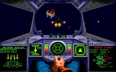 Screen ze hry Wing Commander Academy