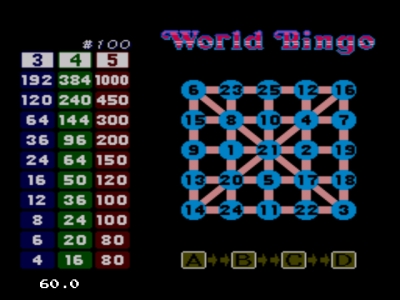 Screen ze hry Parlour Games