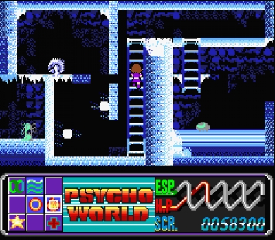 Screen ze hry Psychic World