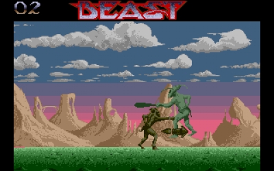 Screen ze hry Shadow of the Beast