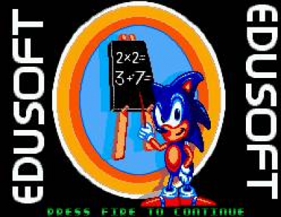 Artwork ke h�e Sonic�s Edusoft