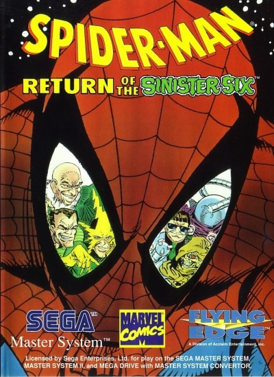 Obal hry Spider-Man - Return of the Sinister Six