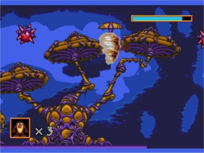 Screen ze hry Taz in Escape from Mars