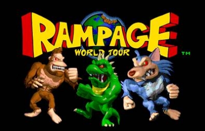 Screen ze hry Rampage: World Tour