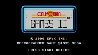 Artwork ke he California Games II