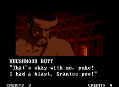Screen ze hry Fatal Fury: Mark Of The Wolves