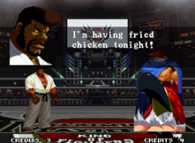 Screen ze hry Fatal Fury: Mark Of The Wolves