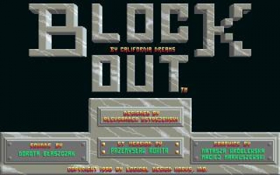 Screen ze hry Blockout