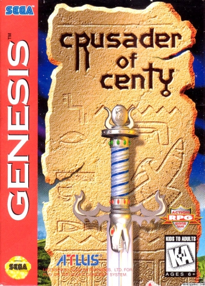 Obal hry Crusader of Centy