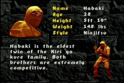 Screen ze hry Kasumi Ninja