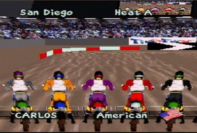 Screen ze hry SuperCross 3D