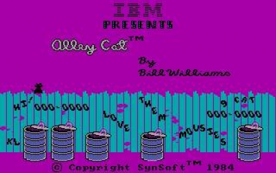 Screen ze hry Alley Cat