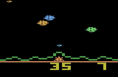 Screen ze hry Astrosmash