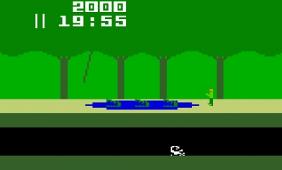 Screen ze hry Pitfall!