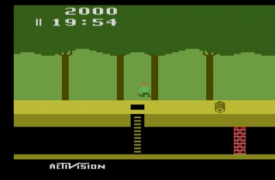Screen ze hry Pitfall!