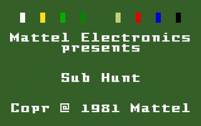 Screen ze hry Sub Hunt