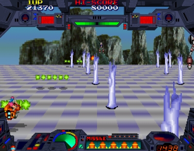 Screen ze hry Burning Force