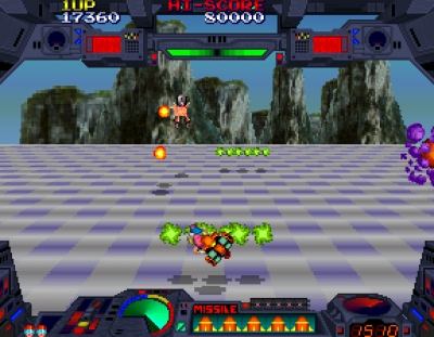 Screen ze hry Burning Force