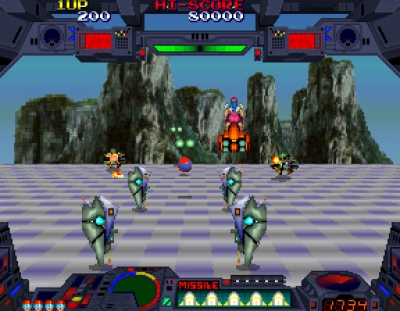 Screen ze hry Burning Force