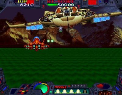 Screen ze hry Burning Force