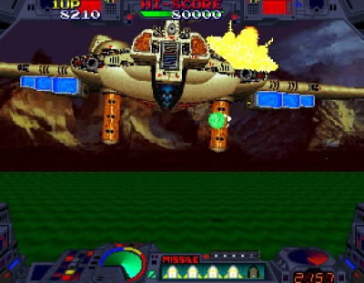 Screen ze hry Burning Force