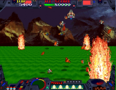 Screen ze hry Burning Force