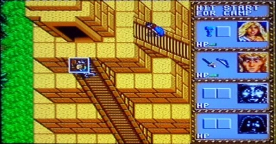 Screen ze hry Dungeons & Dragons: Warriors of the Eternal Sun